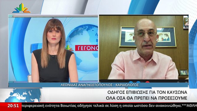 Ο καρδιολόγος Λεωνίδας Αναγνωστόπουλος στο Star
