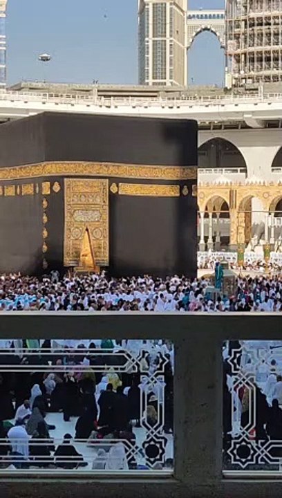 Makkah haram sharif _ the holy tawaf e kaaba _ beautiful views masjid al har