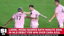 Lionel Messi Brings Inter Miami to Victory in Debut
