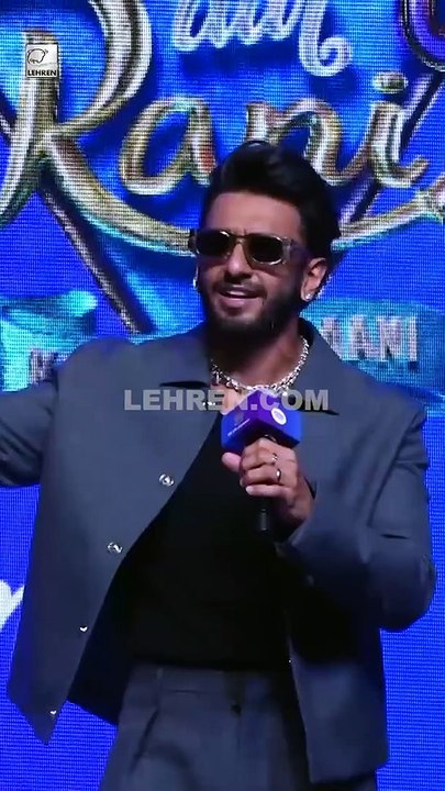 Ranveer Singh croons Shah Rukh Khan’s iconic song 'Yeh Dil Deewana'
