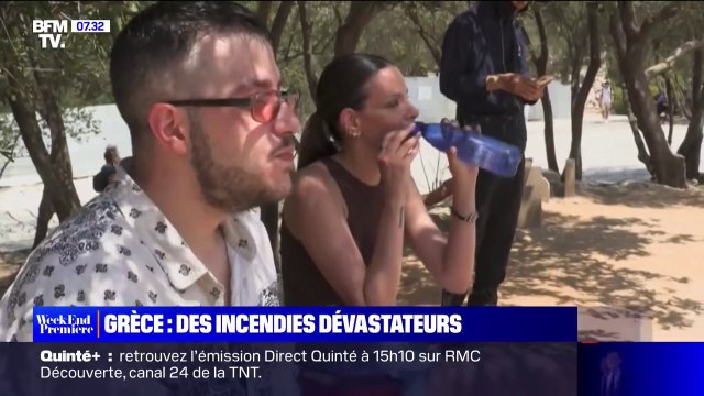 Grèce: des incendies toujours en cours alors que ce week-end pourrait être le plus chaud de ces 50 dernières années