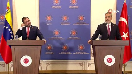 Dışişleri Bakanı Fidan: "Türkiye olarak Venezuela'ya yönelik tek taraflı yaptırımlara ve dış müdahalelere karşıyız"