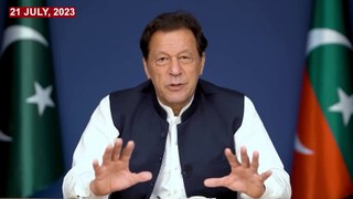  Roundup | Chairman Imran Khan's address to the nation | 21 July 2023