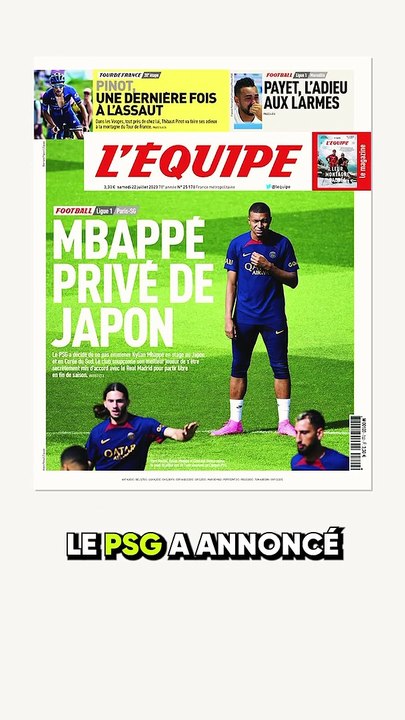 Mbappe ne jouera plus avec le PSG ? ❌