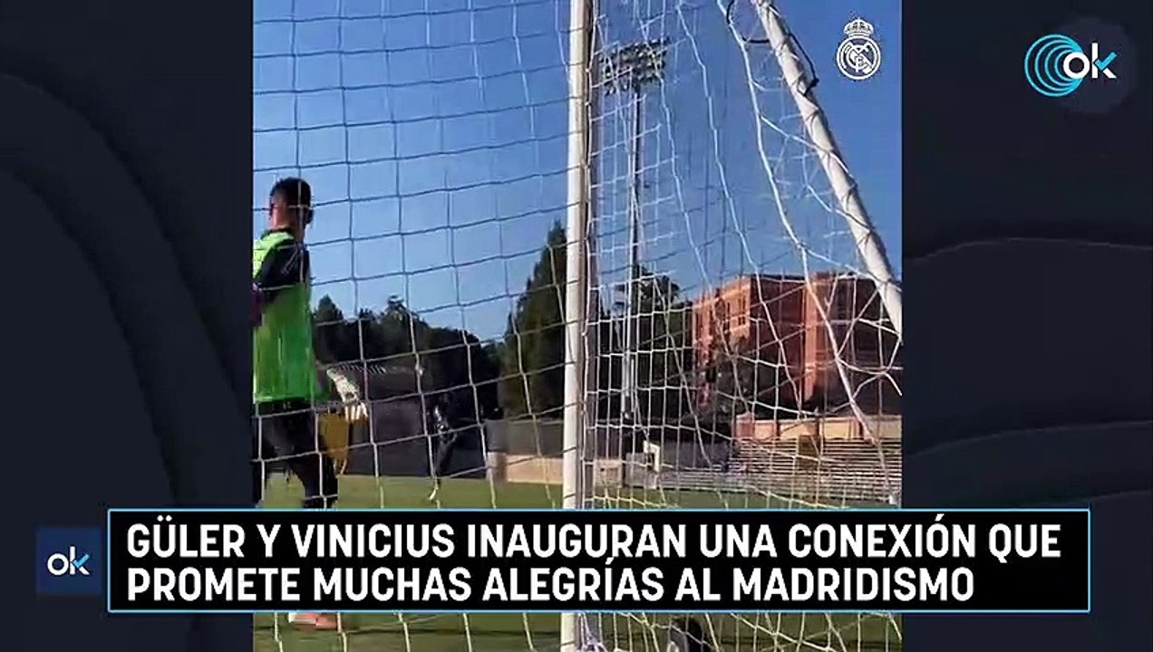 Güler y Vinicius inauguran una conexión que promete muchas alegrías al madridismo