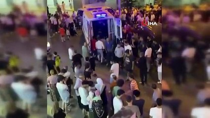 Trafik magandası yol kenarındaki kadına çarpıp kaçtı