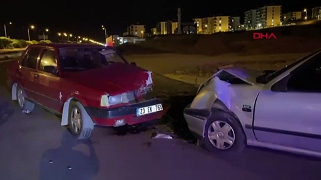 4 blessés dans des collisions frontales de voitures à Elazig