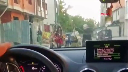 Sultangazi'de At Arabalı Hırsızlar İnşaatlara Dadandı