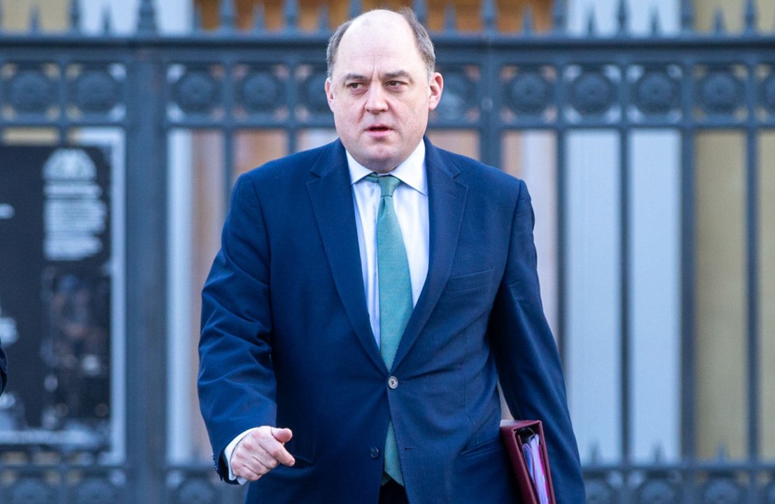 Ukraine sei „tragischerweise zu einem Kampflabor“ für Kriegstechnologie geworden, sagt der britische Verteidigungsminister Ben Wallace