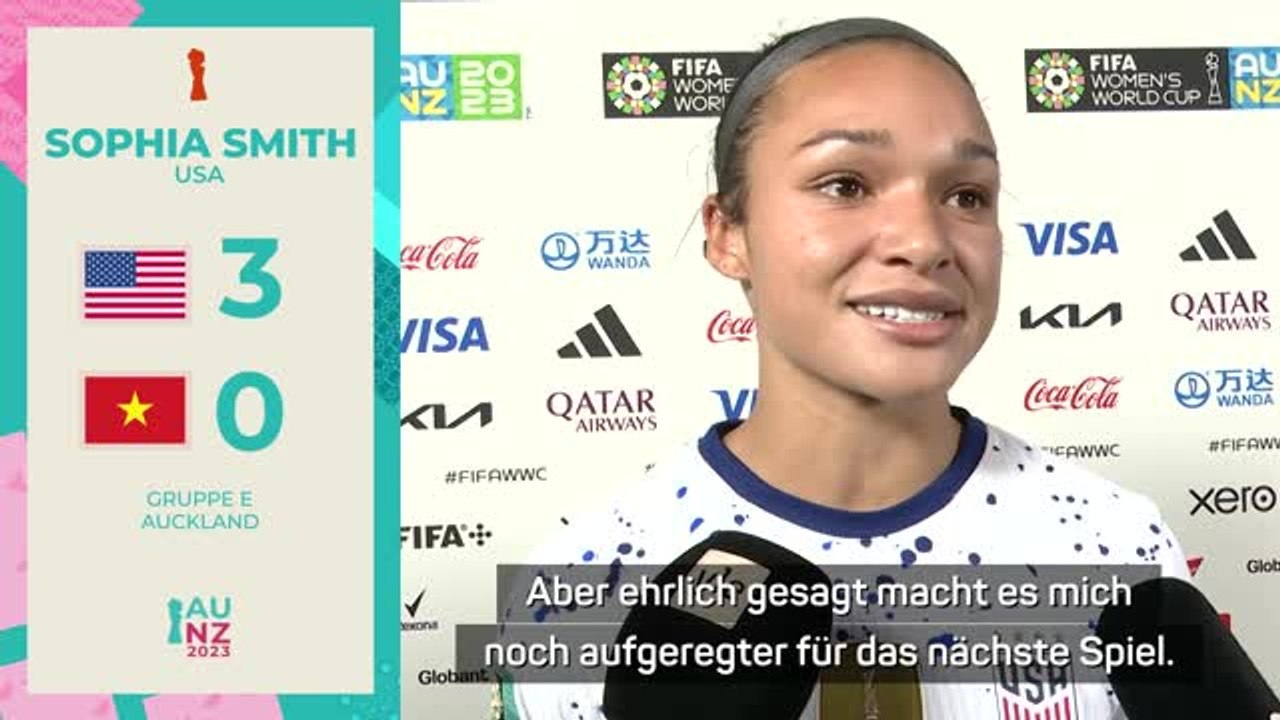 Doppeltorschützin Smith: "Fühle mich wirklich gut"