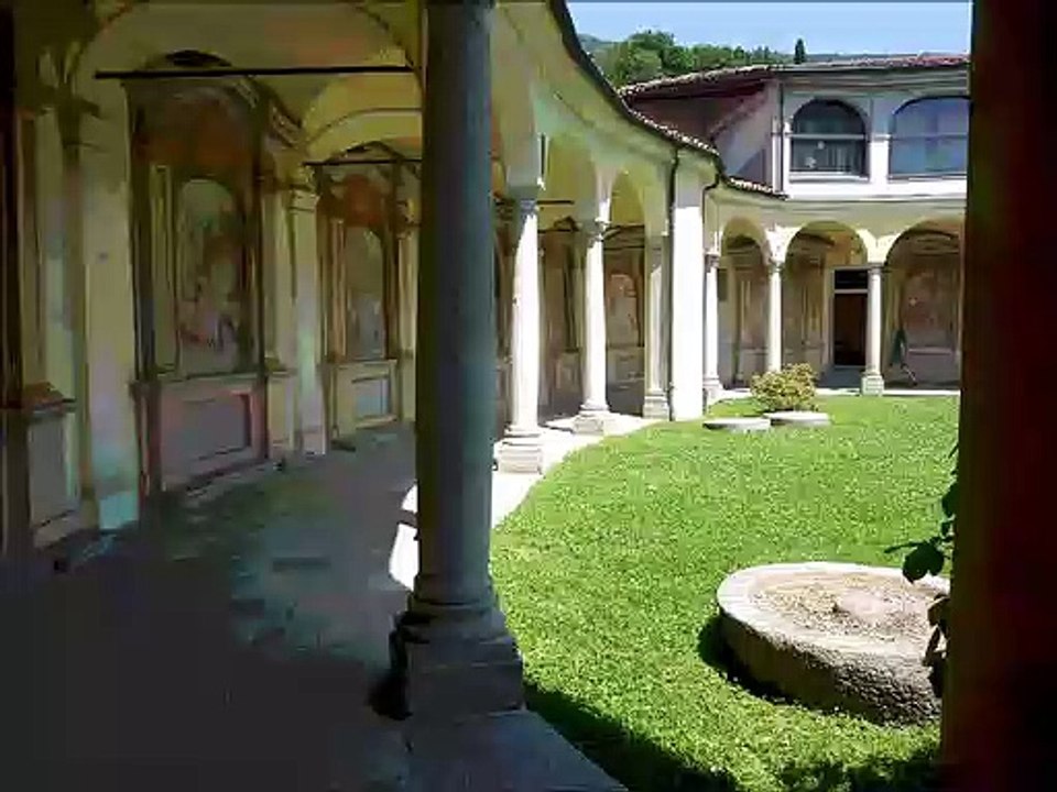Lieux de culte (montage artistique) - Nord de l'Italie et Haute Savoie.