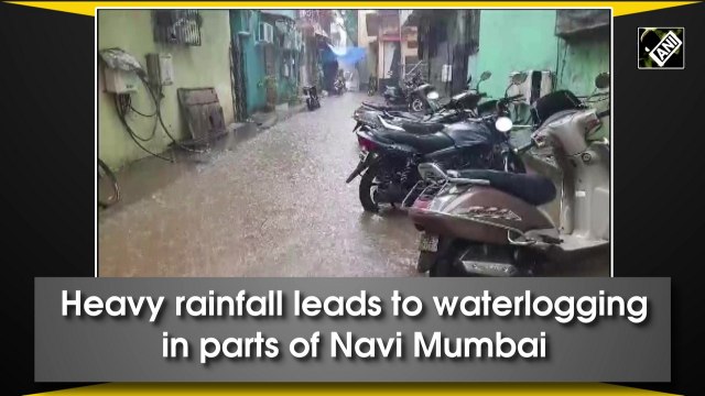 Heavy rainfall leads to waterlogging in parts of Mumbai
