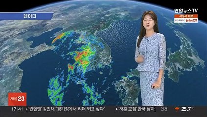 [날씨] 강한 장맛비 유의…경기북부 시간당 70㎜ '폭우'