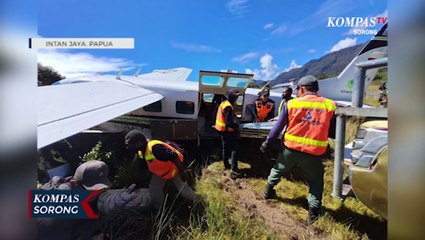Kronologi Tergelincirnya Pesawat Smart Air di Intan Jaya