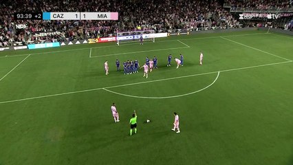 Inter Miami : Lionel Messi's heroics free kick goal debut on the last minute