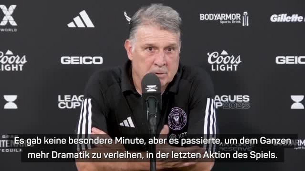 Martino zu Messi-Tor: 'Energie war darauf gerichtet'