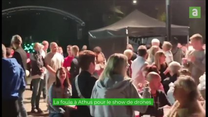 Show de drones à Athus