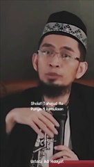 Ceramah ustadz adi hidayat part 9 (kemuliaan sholat tahajud)