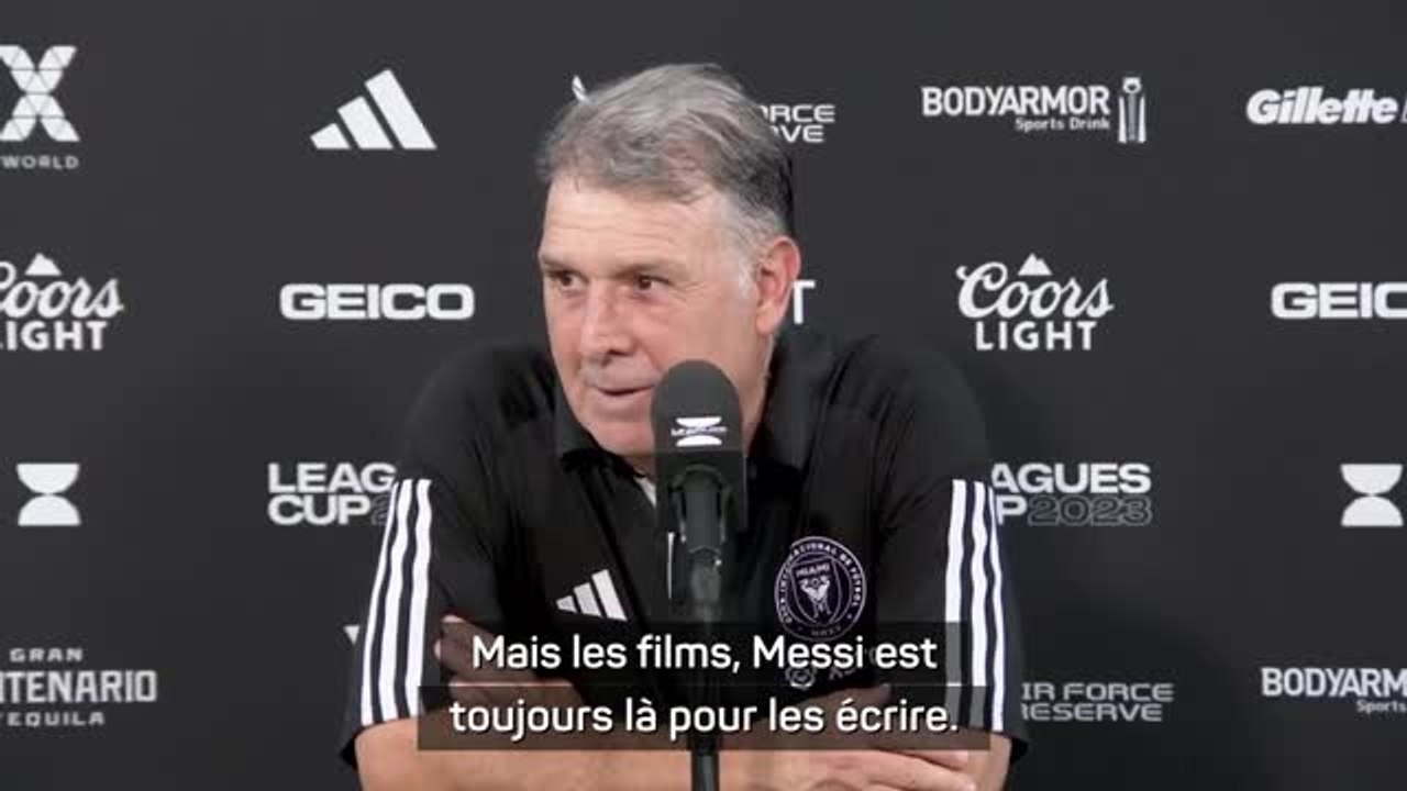 Inter Miami - Tata Martino : "Messi est toujours là pour écrire un nouveau film"