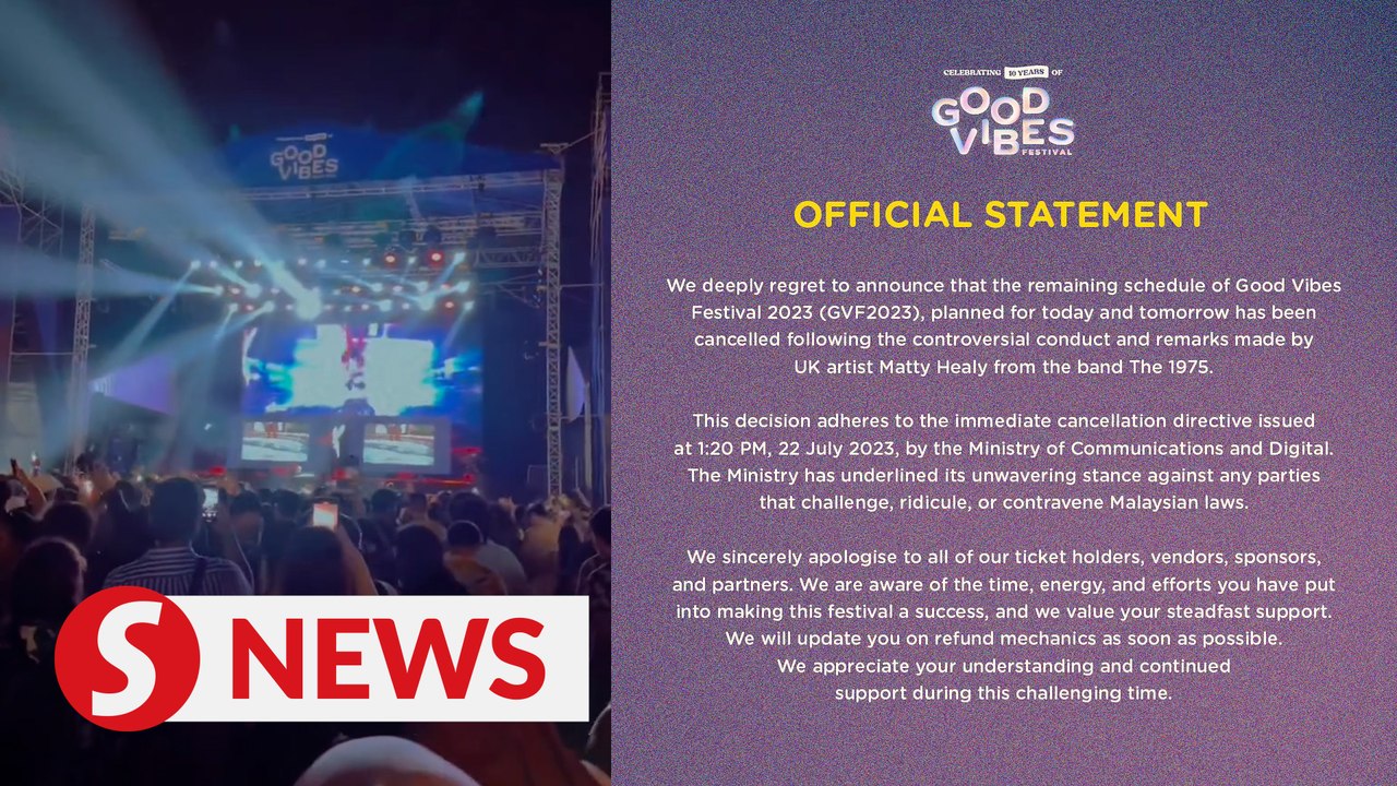 Good Vibes Festival cancelled, The 1975 blacklisted after kissing incident