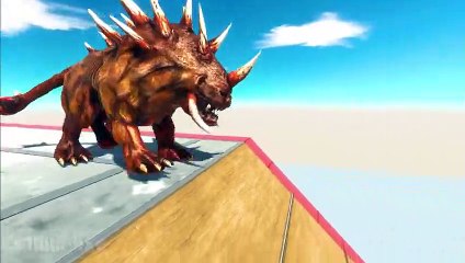 SAWS and SPIKE TRAP Who Can Escape Animal Revolt Battle Simulator