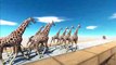 Run Away from Lion & Smilodon - Animal Revolt Battle Simulator