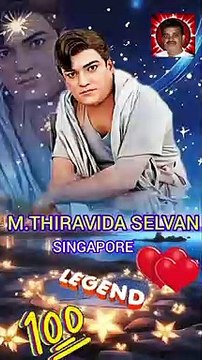 TMS LEGEND. .SINGAPORE TMS FANS. M.THIRAVIDA SELVAN SINGAPORE.