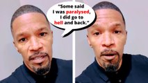Jamie Foxx Cries In His First Video Message Since Hospitalisation In April