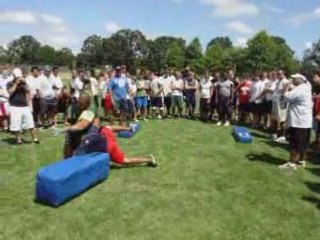 Brian Derby Football Offensive Linemens Camp 2006