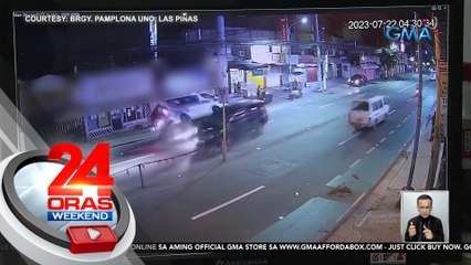 Rerespondeng ambulansiya, sumalpok sa AUV | 24 Oras Weekend