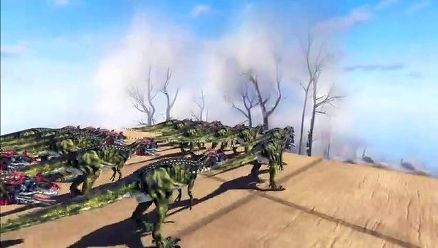 5 Levels of Dangerous Bridges Prehistoric Mammals - Animal Revolt Battle Simulator