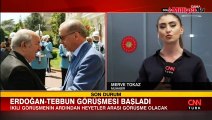 Cumhurbaşkanı Erdoğan, Cezayir Cumhurbaşkanı'nı kabul etti