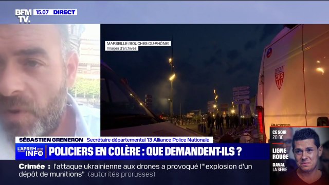 On tire sur la corde : Sébastien Greneron (Alliance Police Nationale), explique la colère des policiers