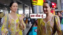 Shraddha Kapoor ने सादगी भरे Look से जीता fans का दिल, Airport पर हुई Spot, Video Viral! FilmiBeat