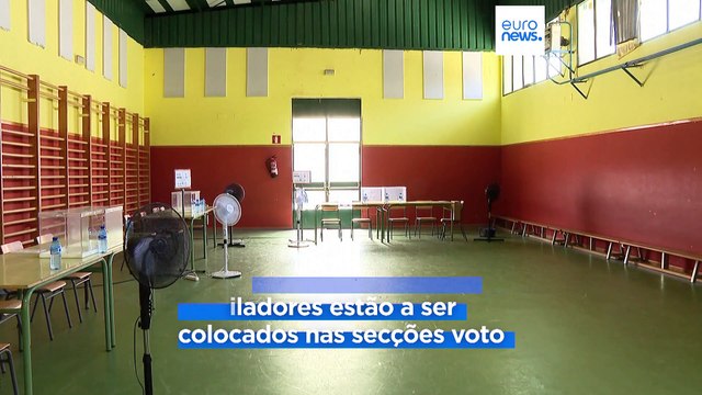 Espanhóis em reflexão para as eleições legislativas