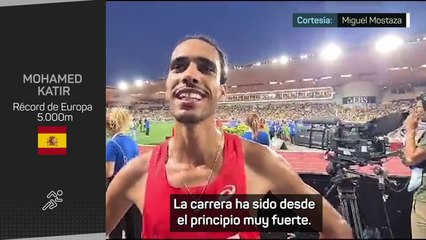Katir: “El objetivo era el récord de Europa, pero donde hay que hablar es en Budapest”