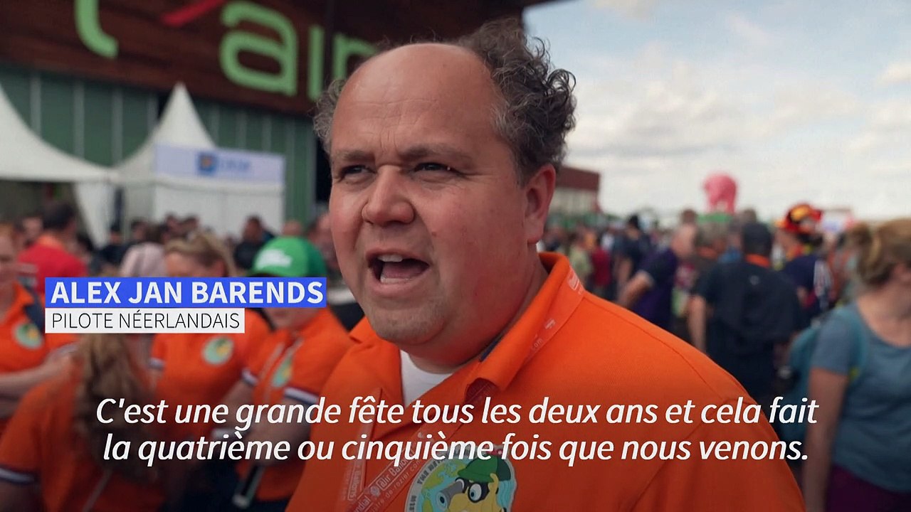 Lorraine: au "Mondial Air Ballons", les montgolfières font rêver visiteurs et pilotes