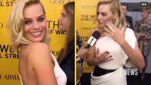 Margot Robbie Talks Sex Scenes In The Wolf of Wall Street _ E! News Archives