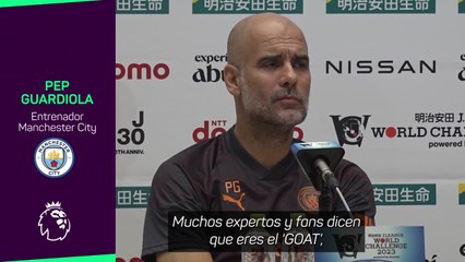 Le preguntan a Guardiola si es el G.O.A.T. y deja la respuesta definitiva: de la reacción a la lección