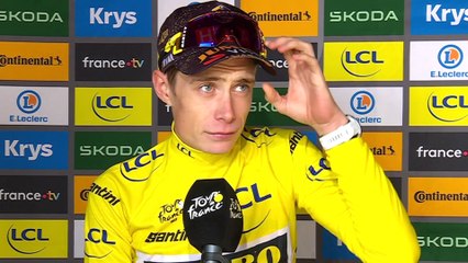 Tour de France 2023 - Jonas Vingegaard : "This second Tour de France victory is really amazing"