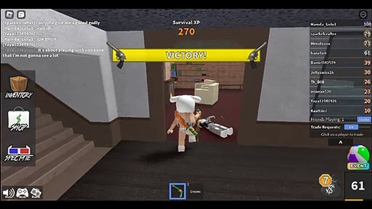 MM2 WIN AS SHERIFF