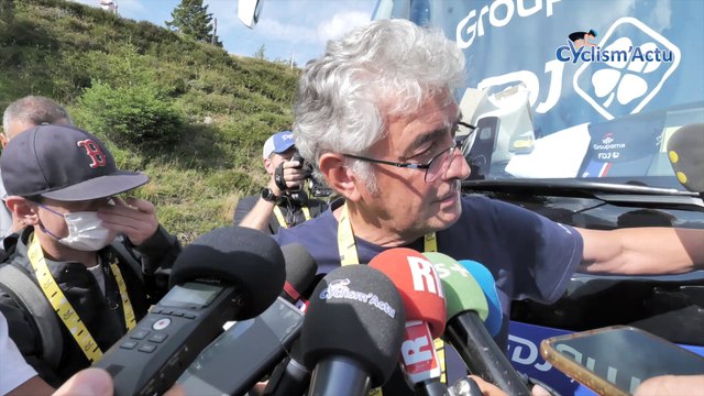 Tour de France 2023 - Marc Madiot, en larmes : C'est lourd... Thibaut Pinot, c'est un drôle de mec !