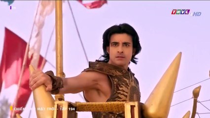 chiến binh mặt trời tập 194 - thvl1 lồng tiếng - phim ấn độ - xem phim chien binh mat troi tap 195