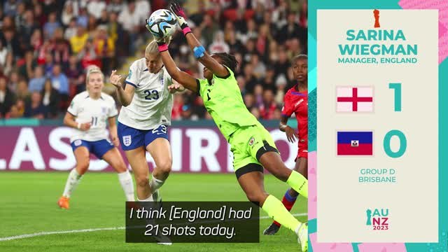 England missing 'ruthlessness' - Wiegman