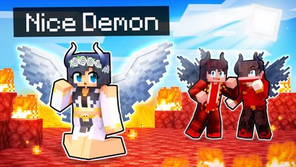 Playing as the NICE DEMON In Minecraft!