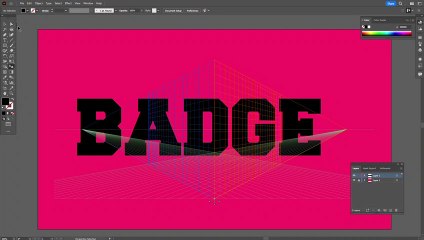 Creating a corner cut text effect. Adobe Illustrator Text effect. Easy Tutorial.