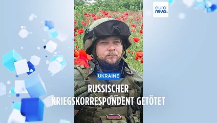 Russischer Kriegskorrespondent stirbt an der Front in der Ukraine