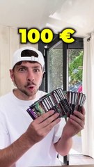 J’ai acheté 100€ de tickets à gratter 
