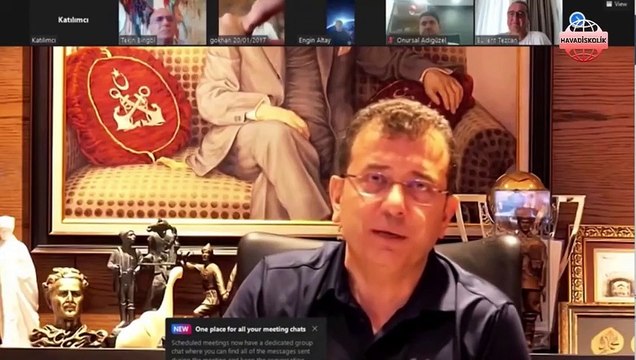 La tension à la réunion du CHP est tombée dans les coulisses ! Imamoglu's ＂Si vous continuez à être le président, je ne serai pas aux élections locales＂ resti