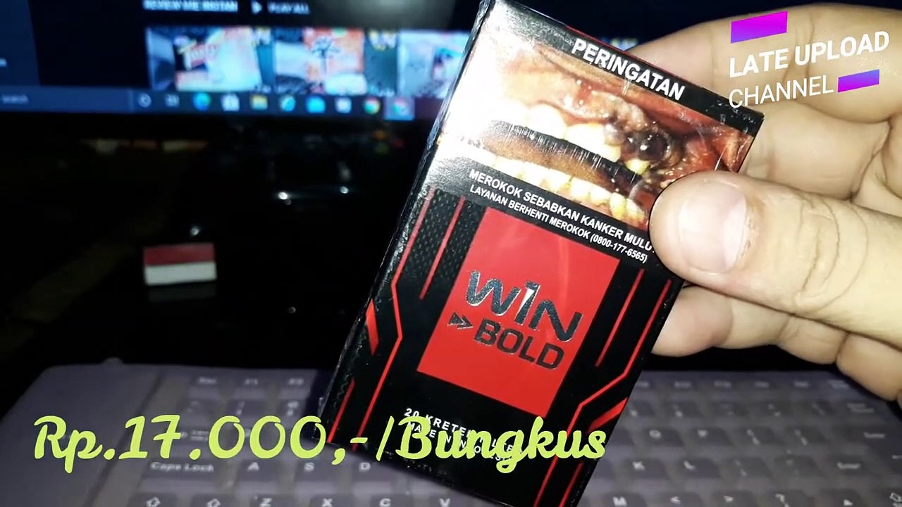 REVIEW : ROKOK WIN BOLD ISI 20 BATANG - Video Dailymotion